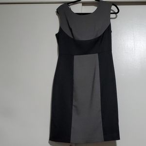 Worthington dress gray and black size 8